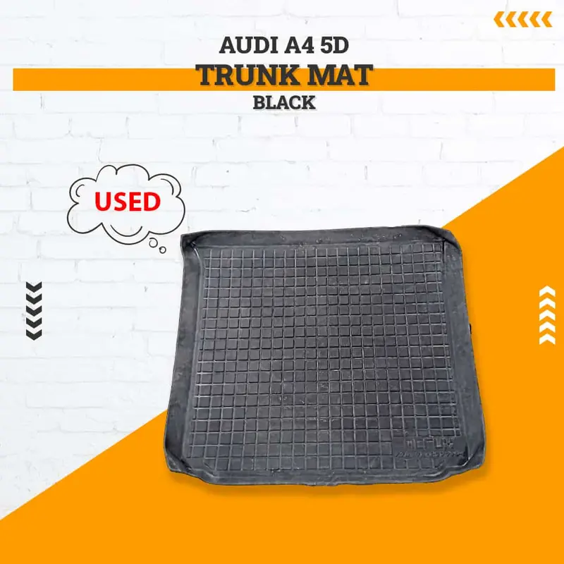 Used Audi A4 5D Trunk Mat 2012 - 2016 - (Rough Condition) 1
