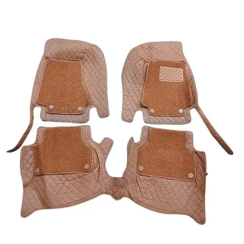 Used Audi A4 9D Floor Mats Mix Thread 3 Pcs 2016 - 2021 - Damage 2