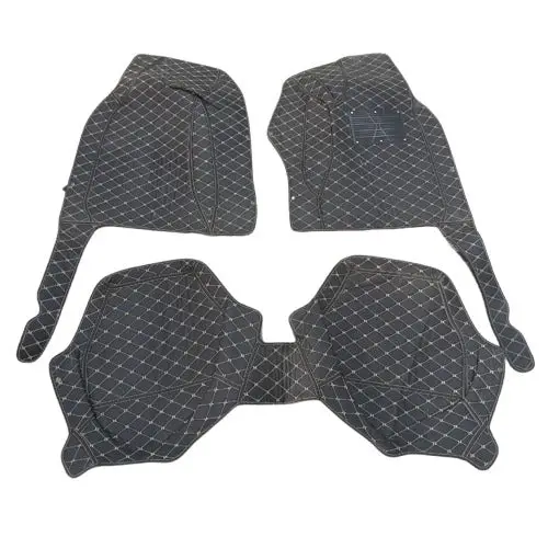 Used Audi A6 7D Luxury Floor Mats Black 3 Pcs 2011 - 2021 - Damage 2