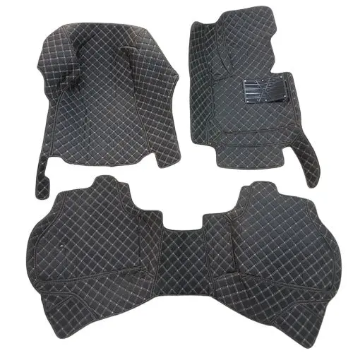 Used Bmw X3 7D Floor Mats - Black - 3 Pcs Set 2012 - 2018 - Damage 2