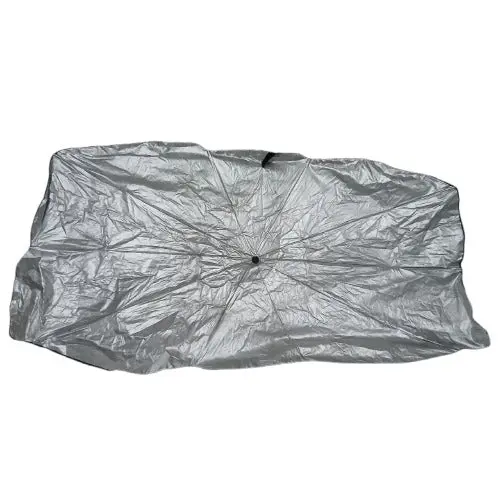Used Car Sun Shade Protector Umbrella Style - - Rough Condition 2