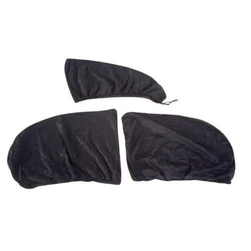 Used Car Uv Protection Flexible Side Sunshade Curtains - For Suzuki Mehran - Suzuki Alto - Daihatsu Cuore - 3 Pcs 2