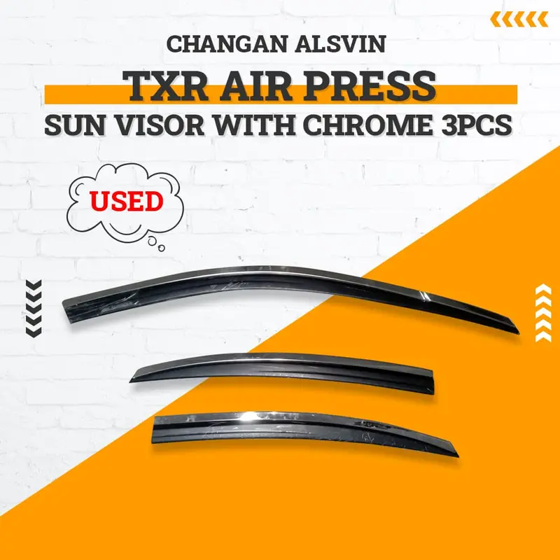 Used Changan Alsvin Maximus Txr Air Press Sun Visor With Chrome 3Pcs  2021 - 2025 1