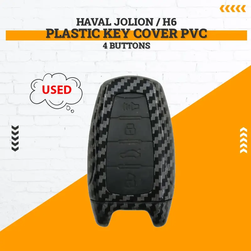Used Haval Jolion / H6 Plastic Key Cover Pvc 4 Buttons 2021 - 2025 - (Rough Condition) 1