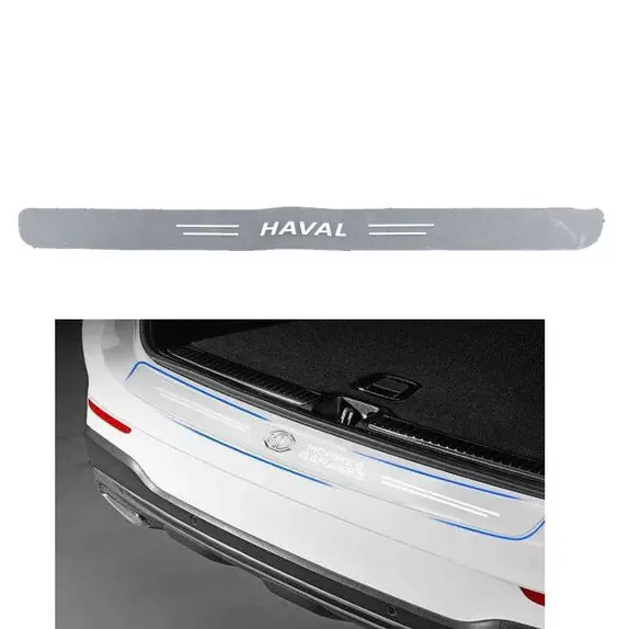 Used Haval Logo Back Bumper Protector Transparent (Minor Cut) 2