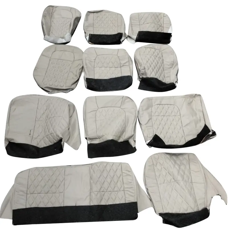 Used Honda Brv Diamond Design Seat Covers Beige 11 Pcs 2017 - 2025 2