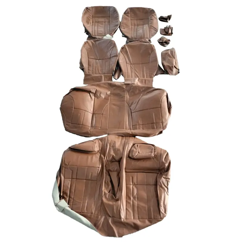 Used Honda City Audi Design Brown Seat Covers 10 Pcs 2008 - 2021 2