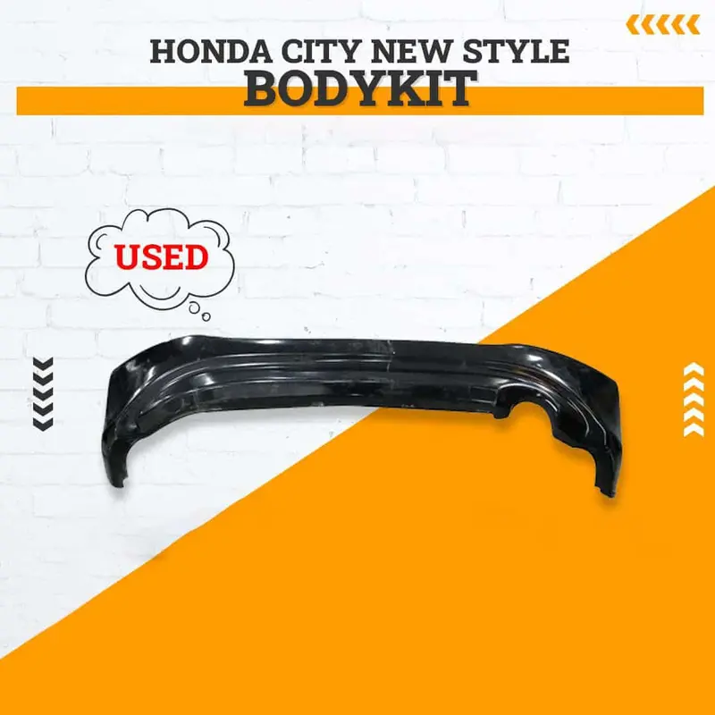 Used Honda City Bodykit Back Plastic  1 Pcs 2008 - 2014 1