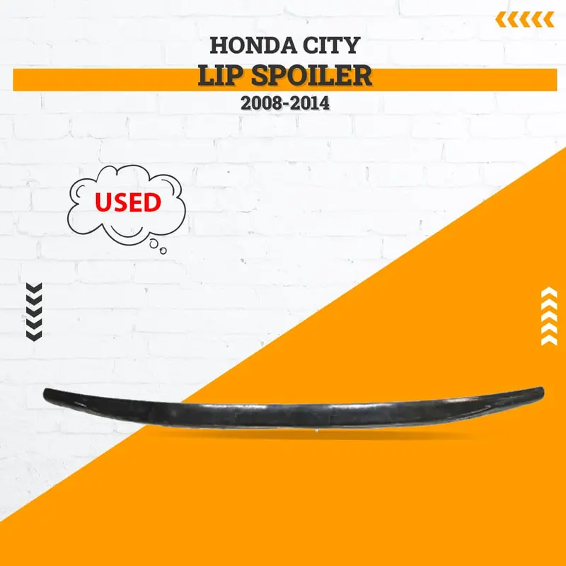 Used Honda City Lip Spoiler 2008 - 2014 - (Rough Condition) 1