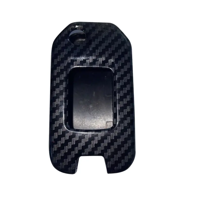 Used Honda Civic Jack Knife Plastic Protection Key Cover Carbon Fiber 2