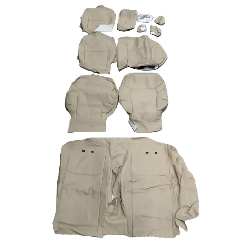 Used Honda Civic Rebirth Beige Seat Covers 11 Pcs 2012 - 2016 2