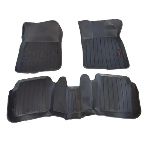 Used Honda Civic Tpe Floor Mat Black 3 Pcs 2022 - 2025 2