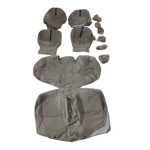 Used Honda Civic Type R Beige Black Seat Covers 12 Pcs 2016 - 2021 - Incomplete 2