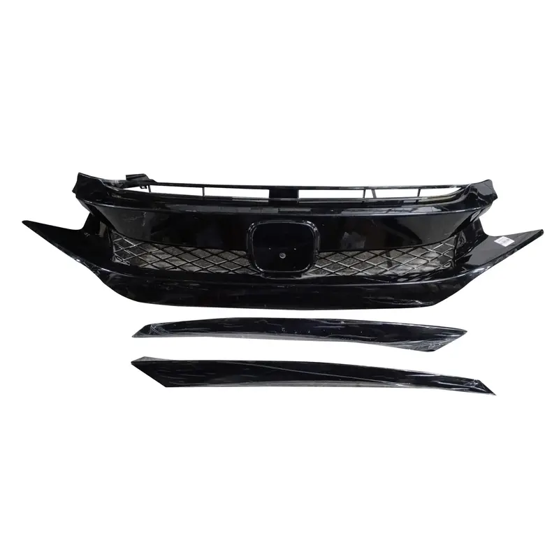 Used Honda Civic Type R Grille Black Without Logo 2016 - 2021 2