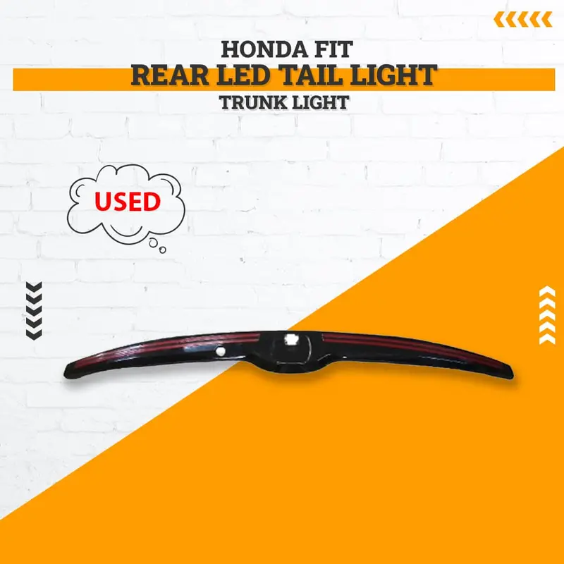 Used Honda Fit Rear Led Tail Light / Trunk Light - Wiring Not Available And Rough Condition 1