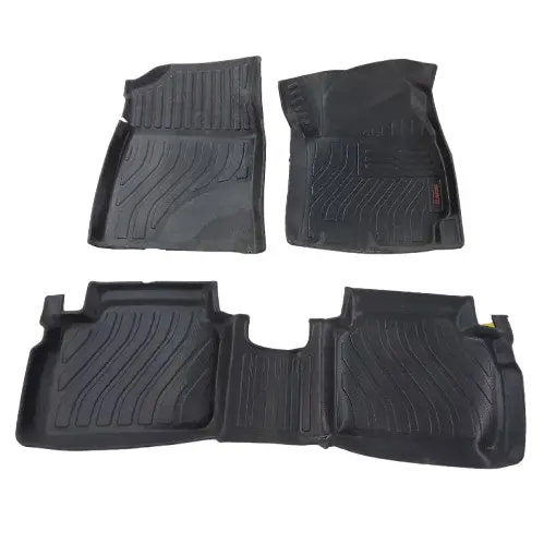 Used Hyundai Elantra Hybrid Tpe Floor Mat Black 3 Pcs 2025 - 2026 - Damage 2