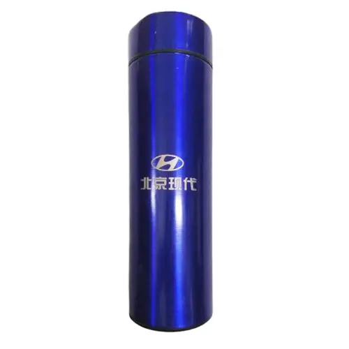 Used Hyundai Logo Vacuum Flask Led Temperature Display Multi Color 2