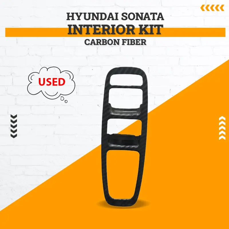 Used Hyundai Sonata Carbon Fiber Interior Kit 1Pc - 2021-2024 1