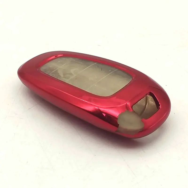 Used Hyundai Sonata Silicone Protection Key Cover Red 2021 - 2024 1