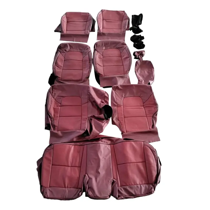 Used Hyundai Tucson Breathable Seat Cover Mehroon 13 Pcs 2020 - 2024 2