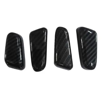 Used Hyundai Tucson Seat Control Buttons Carbon Fiber Trims 4 Pcs 2020 - 2024 2