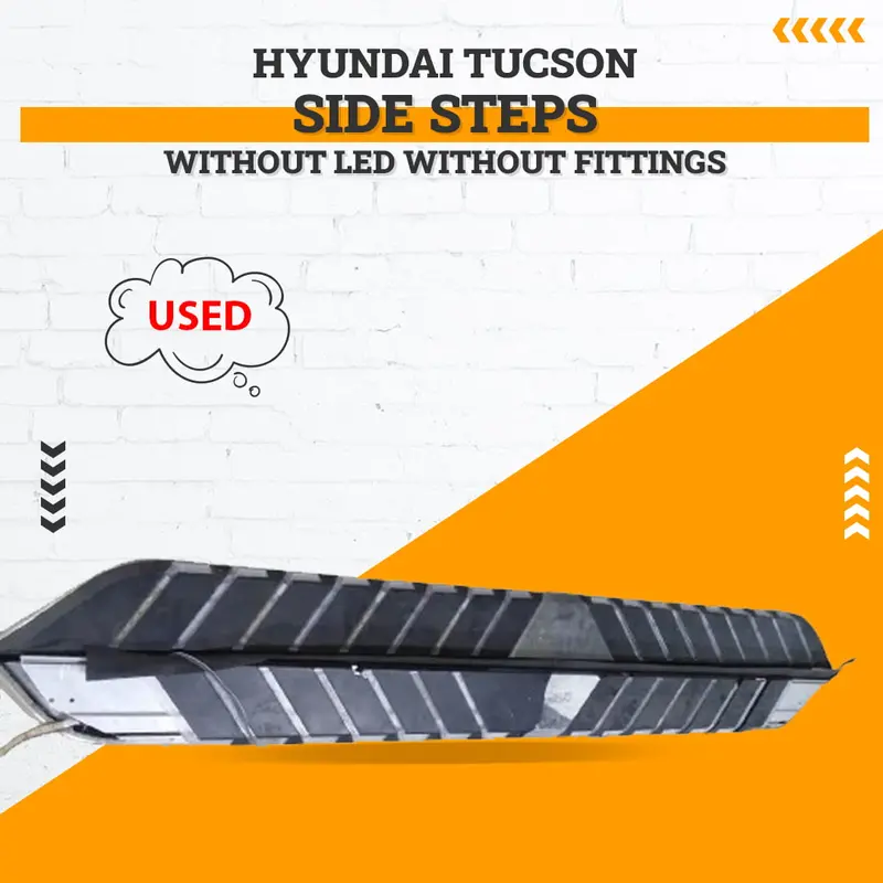 Used Hyundai Tucson Side Steps Without Led Without Fittings  2020 - 2024 1