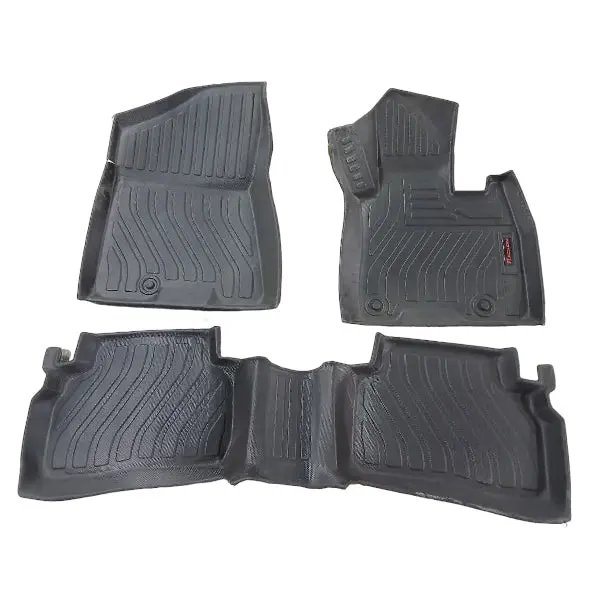 Used Hyundai Tucson Tpe Floor Mat Black 3 Pcs 2020 - 2024 - Damage 2