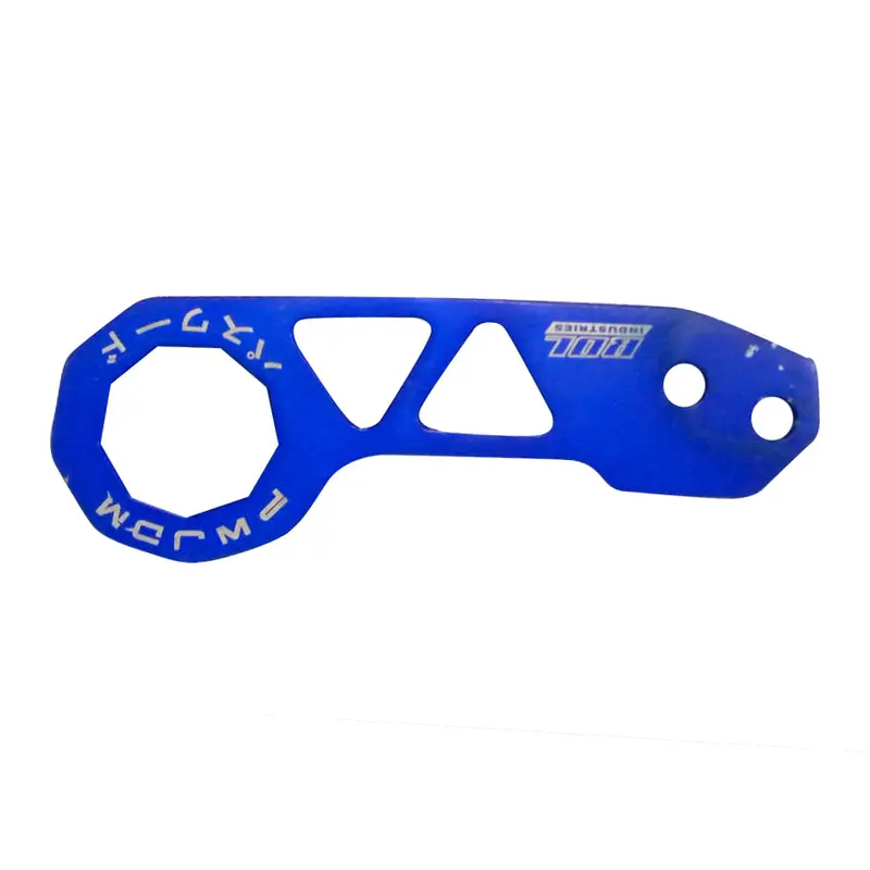 Used Incomplete Password Jdm Rear Tow Hook - Blue 2