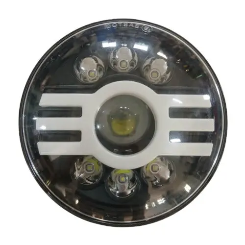 Used Jeep Light Headlight Head Lamp Version 2 - Each - (White Piece Not Fixes In Light) 2