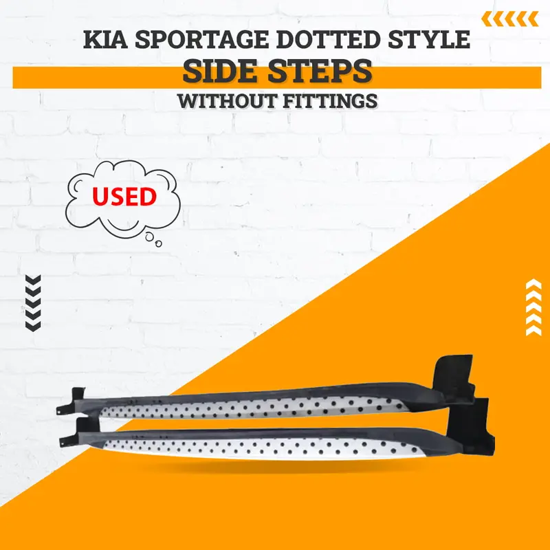 Used Kia Sportage Dotted Style Side Step Without Fittings 2019 -2021 - Same Side 1