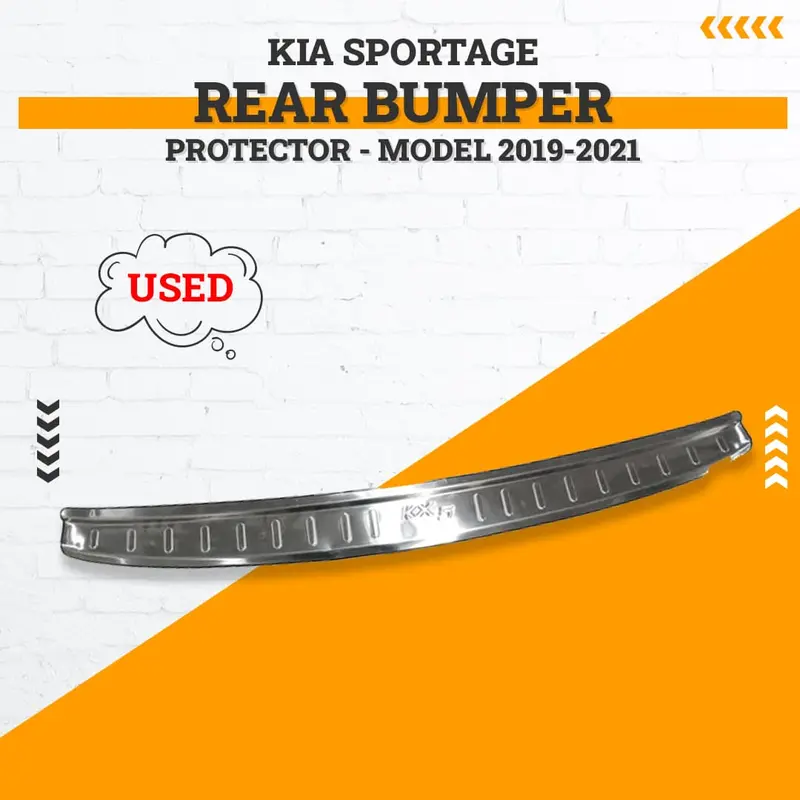 Used Kia Sportage Rear Bumper Protector - Model 2019-2021 1