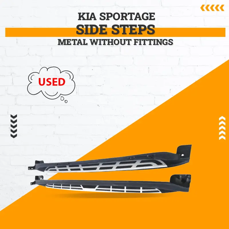 Used Kia Sportage Side Step Metal Without Fittings 2019-2025 - Different Designs 1