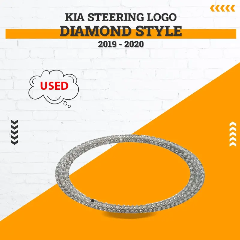 Used Kia Steering Logo Diamond Style 2019 - 2020 1