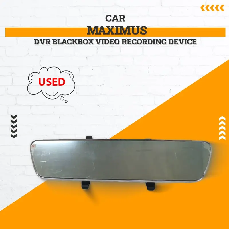 Used Maximus Dvr Blackbox Video Recording Device V3 5 Inches - (Without Wiring And Fitting) 1
