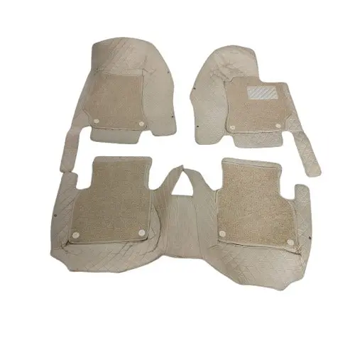 Used Mercedes Benz C-Class 9D Floor Mats Mix Thread 3 Pcs Minor Damage 2018 - 2022 2