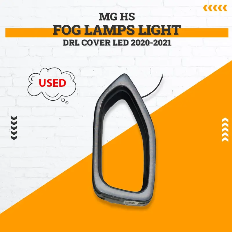 Used Mg Hs Fog Lamps Light Drl Cover Led 2020 - 2025 - Without Wiring - Each Right Side 1