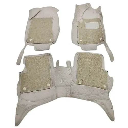 Used Mg Zs 9D Floor Mats Mix Thread Grass 3 Pcs 2020 - 2025 - Damage 2