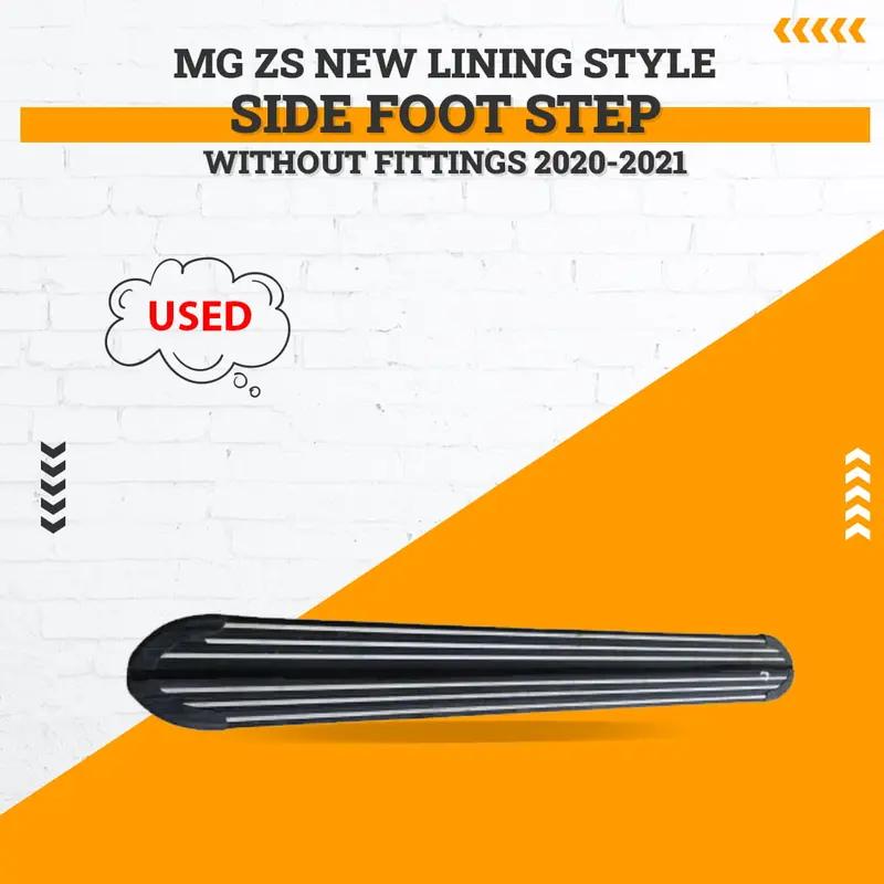 Used Mg Zs New Lining Style Side Foot Step Without Fittings 2020 - 2025 1
