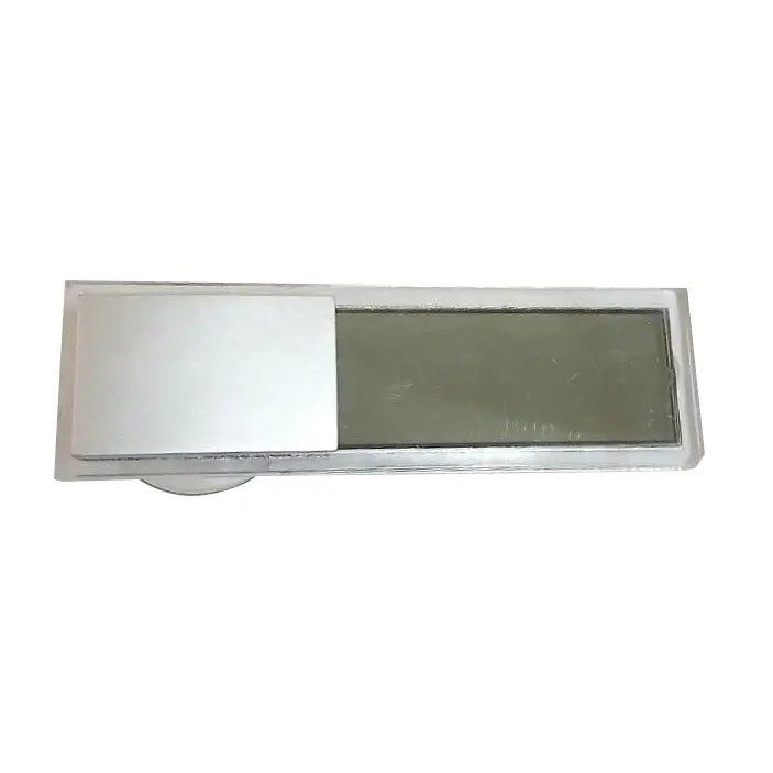 Used Mini Dashboard Windshield Car Auto Clock (Roough Condition) - - Clock For Front Screen - Transparent Digital Time 2