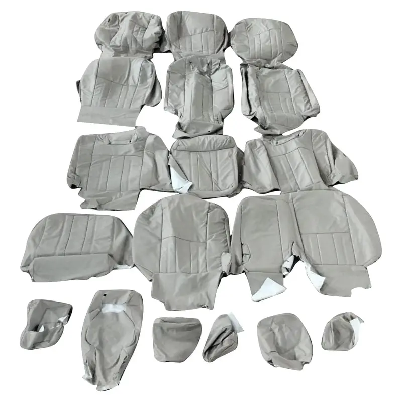 Used Prado Audi Design Seat Cover Beige 18 Pcs 2009 - 2018 2