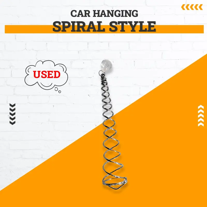 Used Spiral Style Car Hanging 1