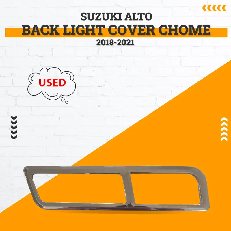 Used Suzuki Alto Back Light Cover Chrome 2018 - 2025 - Ma001420 1