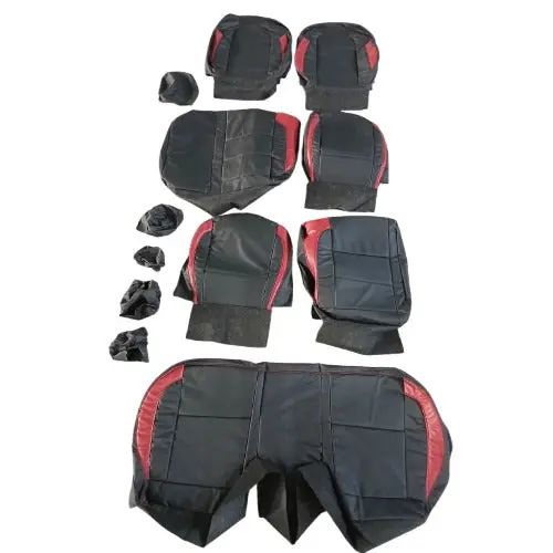 Used Suzuki Swift Breathable Black Red Seat Covers 12 Pcs 2022 - 2024 2