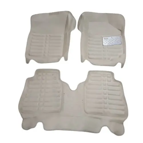 Used Suzuki Wagon R 5D Custom Floor Mat Beige 3 Pcs 2014 - 2024 - (Rough Condition) 2