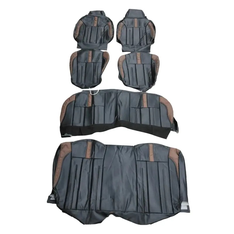 Used Suzuki Wagon R Type R Seat Covers Black Brown 6 Pcs 2014 - 2024 2