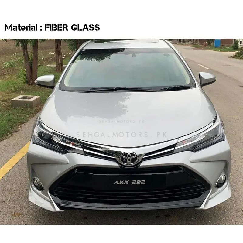Used Toyota Corolla Altis X Front Bumper Camry Style Fg 2017 - 2021 - 1 Pc- Minor Damage Will Repair During Paint Work 1