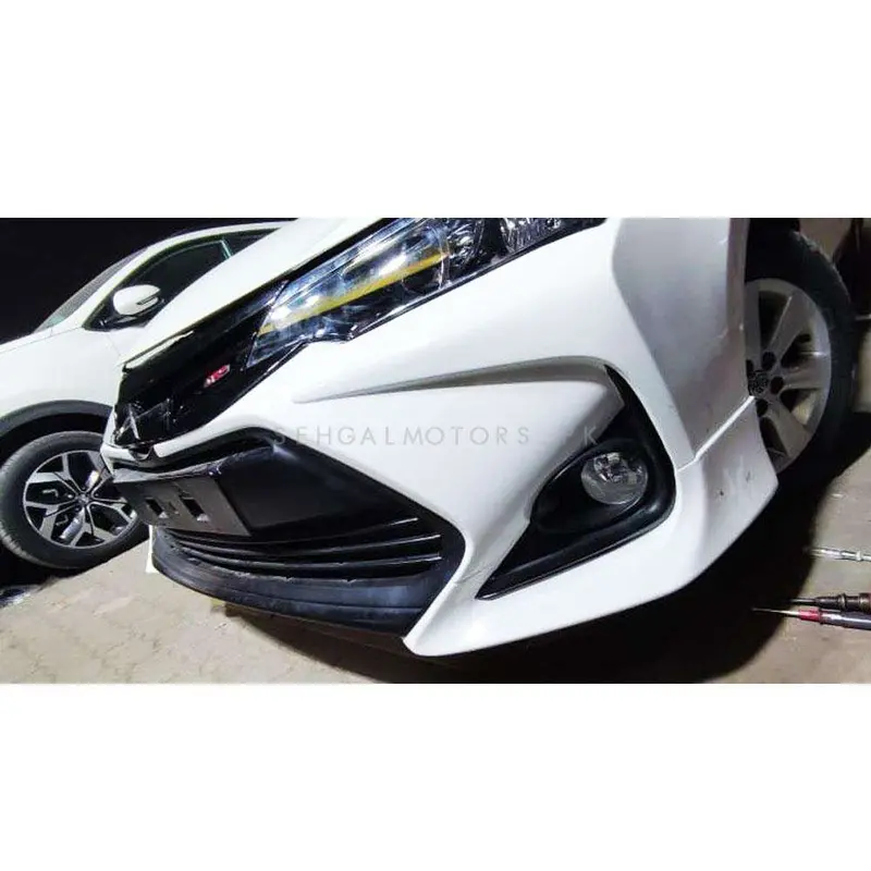 Used Toyota Corolla Altis X Front Bumper Camry Style Fg 2017 - 2021 - 1 Pc- Minor Damage Will Repair During Paint Work 2
