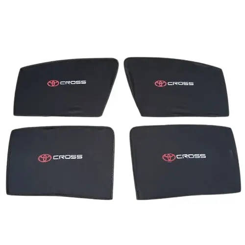 Used Toyota Corolla Cross Foldable & Flexible Sunshade With Logo 2022 - 2025 - Rough Condition 2