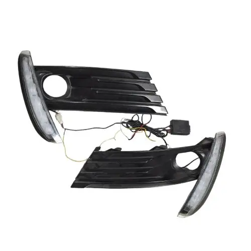 Used Toyota Corolla Fog Lamps Lights Led Running Drl Cover 2017 - 2021 - (1 Smd Not Working) 2