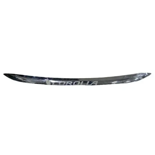 Used Toyota Corolla Front Bumper Lower Lip Chrome Moulding Each - (Rough Condition Minor Scratches) 2014-2017 2